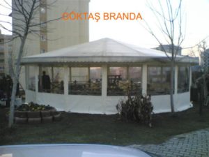 Şeffaf Stor Kış Bahçesi