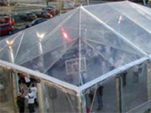şeffaf kış bahçesi