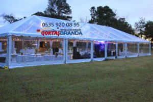 cafe şeffaf branda kaplama