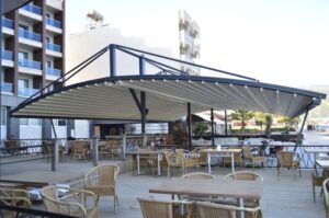 Askili Pergola Tente Sistemleri